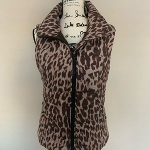CAbi Juliet Leopard Puffer Jacket